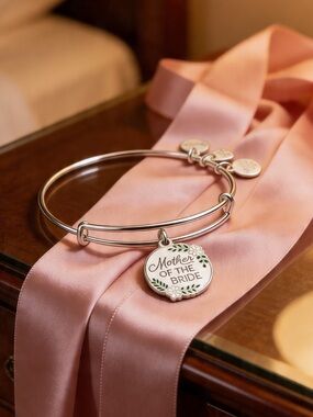 Mother of the Bride Charm Bangle Bracelet by Alex + Ani